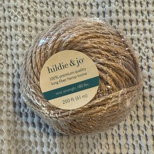 Hildie & Jo Natural Hemp Twine